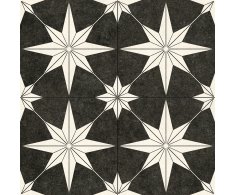 Navarti Precut Star Black 45x45 Matt.