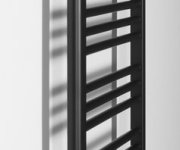 Bruckner Albrecht Otopné Těleso 500x1250mm, Středové Připojení, černá Mat