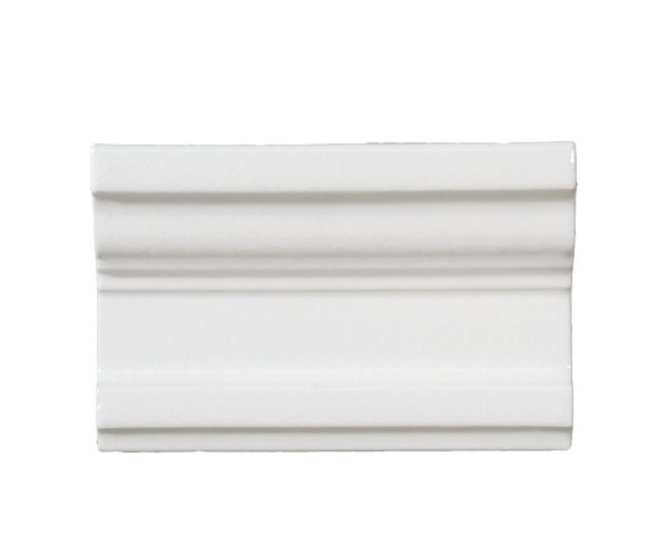 Retro obklad Grazia Essenze Capitello Bianco Craquele 7,5x13 - bílá