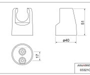 Sprchový Set (1-polohová Sprška,plastová Hadice 150 Cm, Držák),  Blistr ZR-SET2