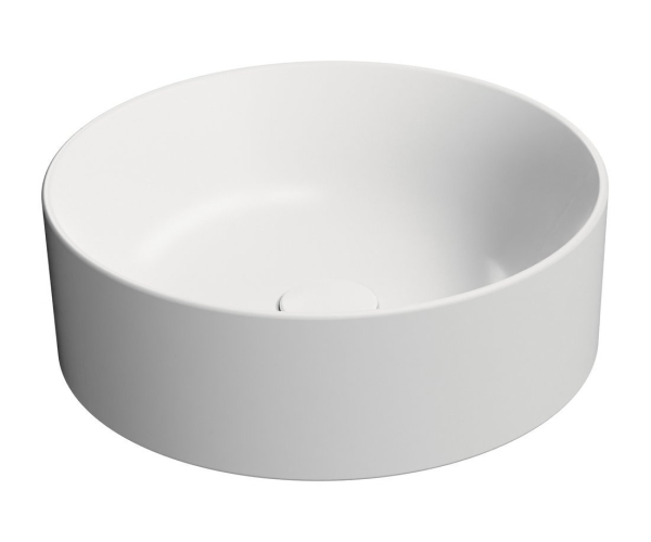 Gsi Kube X Keramické Umyvadlo Na Desku, Průměr 40cm, Bílá Mat