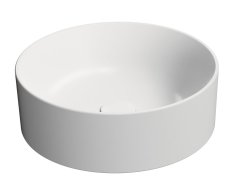 Gsi Kube X Keramické Umyvadlo Na Desku, Průměr 40cm, Bílá Mat