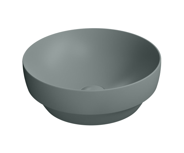 Gsi Pura Keramické Umyvadlo Na Desku, Průměr 40cm, Agave Mat