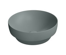 Gsi Pura Keramické Umyvadlo Na Desku, Průměr 40cm, Agave Mat