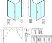 Polysan Easy Třístěnný Sprchový Kout 1200x800mm, L/p Varianta, čiré Sklo