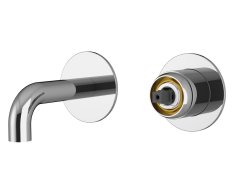 Sapho Ultramix Tělo Podomítkové Dvouprvkové Umyvadlové Baterie, Hubice 10cm, Chrom