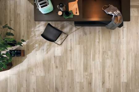 Luxusní světlá dlažba v imitaci dřeva Sichenia Silvis Acero 30x120 Rett.