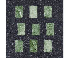 Cir Forever Color Gemstone Mix Black 20x20 MIX