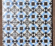 Retro dlažba Bestile Pamesa AD-A Art Deco Azul Colour1 22,5x22,5 (skladem)