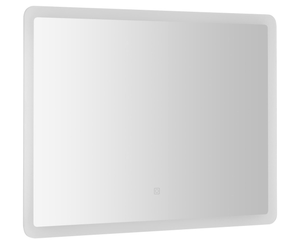 Aqualine Fago Zrcadlo S Led Osvětlením 80x60cm, Dotykový Senzor, Stmívatelné