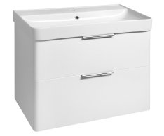 Aqualine Deneb Umyvadlová Skříňka 77,3x55x42,4cm, Bílá Mat