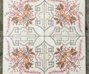 Retro dlažba Deceram PAM Granille Albi 22,5x22,5 (skladem)