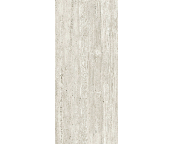 Dlažba jako travertin Mirage Elysian EY11 Travertino Misty 120x278 Sp. Rett. - šedá
