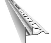 Polysan Architex Sada Pro Uchycení Skla Podlaha-stěna Se Spádovou Lištou, 1615x2105mm, Levá, Leštěný Hliník