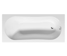 Aqualine Jizera Vana 160x70x39cm, Bílá
