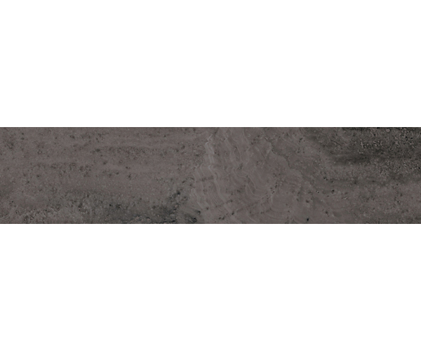 Dlažba Sant Agostino Via Appia Vein Cut Dark 7,3x29,6 Kry - antracitová