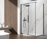 Gelco Spirit Black Obdélníkový Sprchový Kout 1500x1000mm L/p Varianta