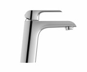 Umyvadlová stojánková baterie Flat bez výpustě - FL 014.00CR Umyvadlová stojánková baterie 151 mm bez výpusti, chrom X070118
