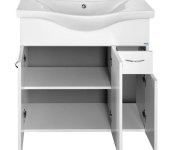 Aqualine Keramia Fresh Umyvadlová Skříňka 75,2x74x34,4cm, Bílá