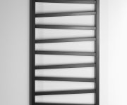 Sapho Zig Otopné Těleso 600x1572mm, černá Mat