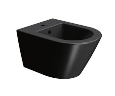 Gsi Kube X Bidet Závěsný 36x50cm, černá Mat