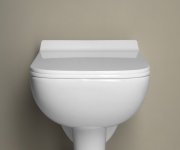 Aqualine Spazia Závěsná Wc Mísa 34x53cm, Bílá
