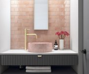 Obklad Equipe Manacor Blush Pink 7,5x15 - růžová