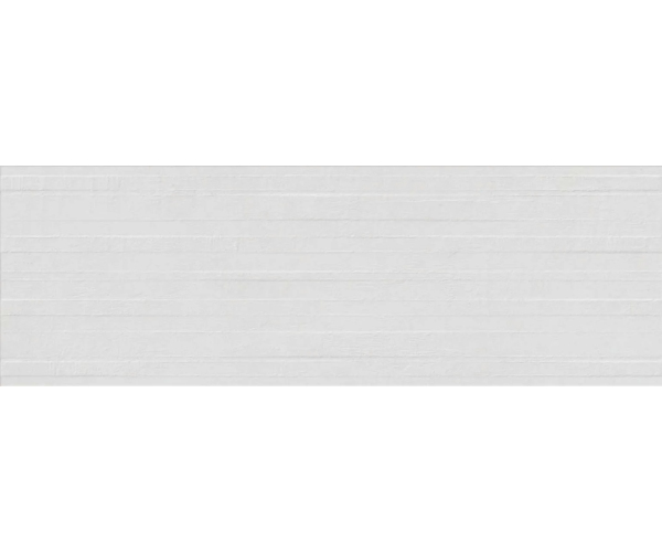 Obklad jako beton Cifre Downtown Glaciar RLV 40x120 Rett. - bílá (skladem)