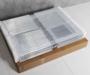 Sapho Sort Zrcadlo S Led Osvětlením 60x80cm, Senzor, 2700-6500k, černá Mat