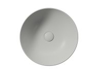 Gsi Pura Keramické Umyvadlo Na Desku, Průměr 42cm, Cenere Mat