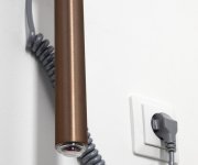 Sapho Pasador Elektrický Sušák Ručníků, Kulatý, 150x1500mm, 30 W, Měď Mat