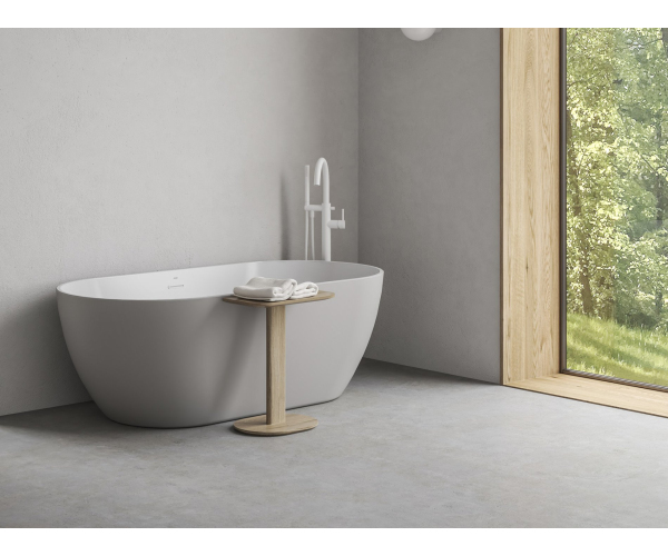 Stolek k vaně Wood - Stolek Wood S, dub transparent