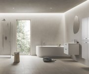 Vysoká skříňka Chrome II - SB Chrome II 39 L, bílá, madlo 152 mm, chrom X000000542