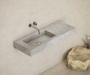 Dlažba jako kov APE Reef White Rett. 60X120 - stříbrná