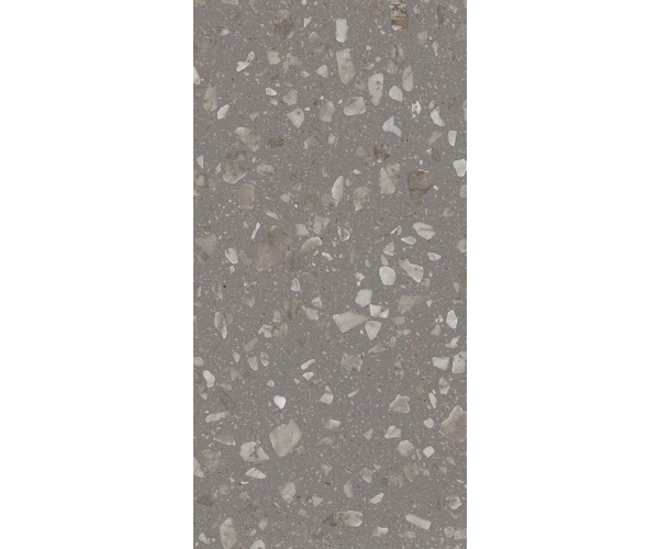 Dlažba jako terrazzo Sant Agostino Glow Grey 60x120 Silk Rett. - šedá (skladem)