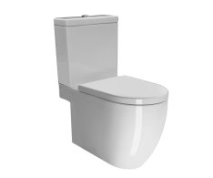 Gsi Pura Wc Kombi, Spodní/zadní Odpad, Bílá Extraglaze