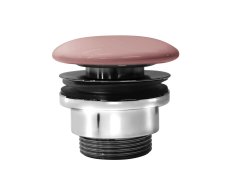Gsi Umyvadlová Výpust 5/4“, Neuzavíratelná, Keramická Zátka, 5-65mm, Blush Mat