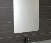 Sapho Ishape Zrcadlo S Broušenou Hranou 60x80cm, Zakulacené Rohy, Cu Free