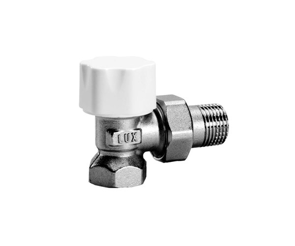 Termostatický Ventil Luxor S Přednastavením, Rs 202 - Rohový - 3/4"