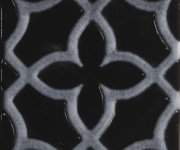 Vzorovaný dekor Aleluia Urban Atelier Decor Glam Preto 10x10