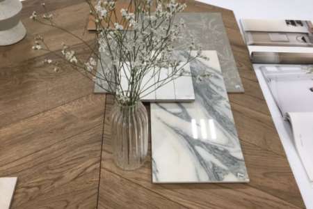 Dlažba jako dřevo Marazzi Vero 11x54cm ve tvaru Chevron