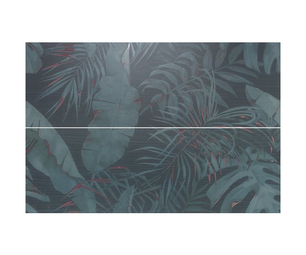 Vzorovaný dekor APE Silk Decor Decor Set (2) Lost Paradise Green 40x120