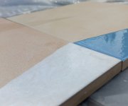 Dlažba Bestile Pamesa Cotto Terra Decor 22,5x22,5 MIX - béžová (skladem)