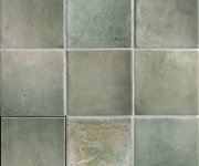 Dlažba jako kámen Ape Sintra Madeira Olive Green 11,5x11,5 - zelená