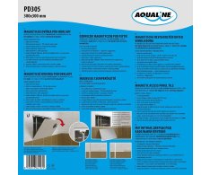Aqualine Magnetická Dvířka Pod Obklady 300x300 Mm