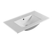 Mereo Opto, Koupelnová Skříňka S Keramickým Umyvadlem 81 Cm, Dub Riviera