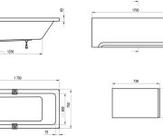 Vana 10° - Vana 10° 170x75 CA71000000
