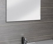 Aqualine Seca Zrcadlo S Broušenou Hranou 100x80cm, Cu Free
