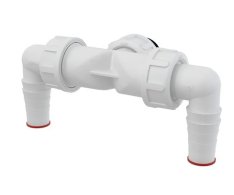 Alc-p148z - Dvojité Kolínko Pro Pračkové Sifony G1" / 17–23 S Klapkami