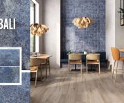 Protiskluzná dlažba jako kámen Gres Aragón Ocean Blue Bali 30x30 Matt - modrá